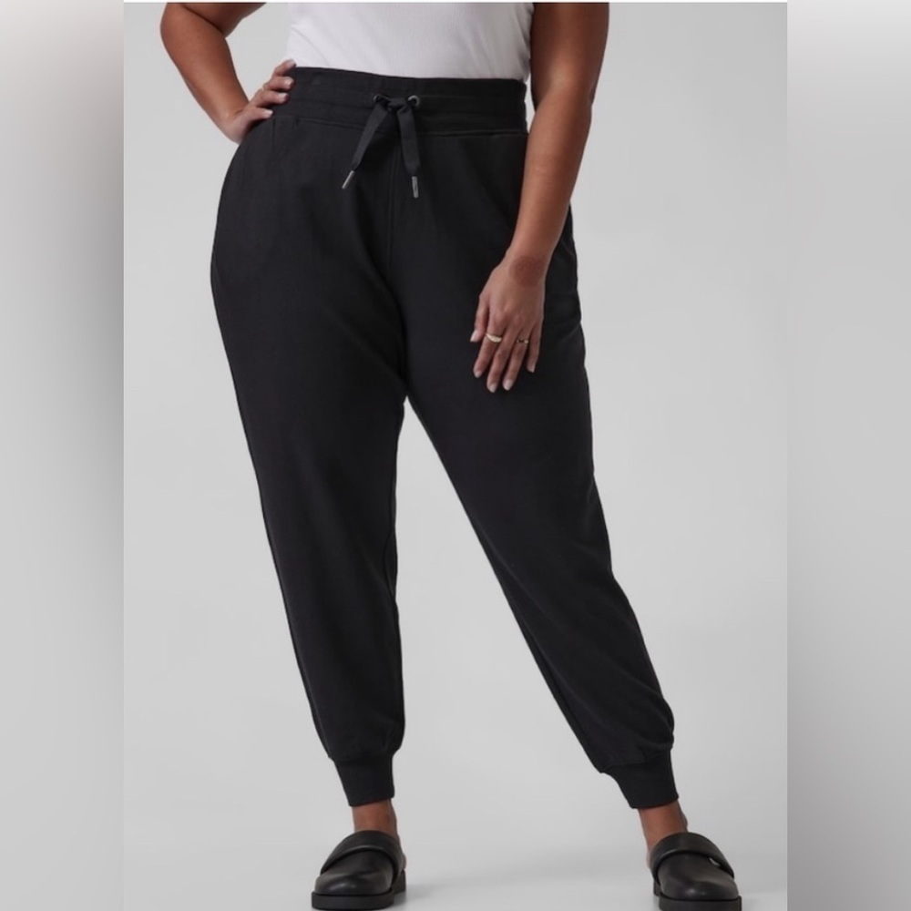 NWT Athleta Black Balance Joggers Size 1X